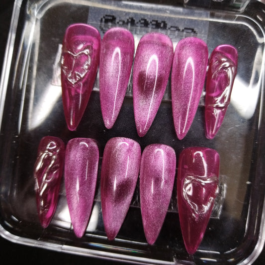 Burning Passion Press-on