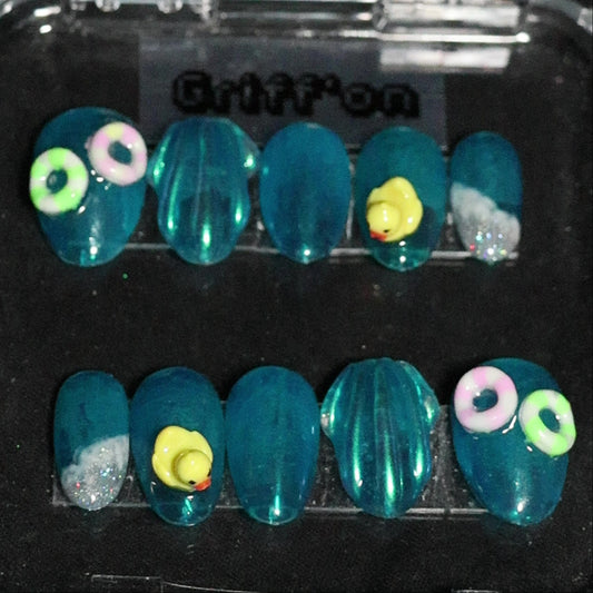 Été Ongles Press-on